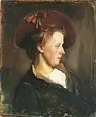 赤い帽子の婦人 (1893)