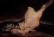 『羽を毟られた七面鳥』フランシスコ・デ・ゴヤ