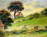 ブルターニュの風景(c.1900)