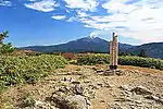 なだらかな白草山頂上（2014年10月11日）