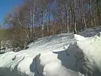 雪のピリニ山