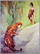 エドガー・ライス・バローズ著『危機のペルシダー（英語版）』1923年