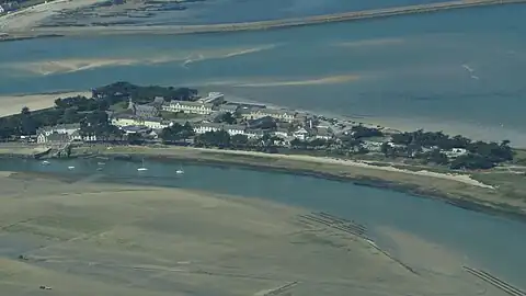 空から見たペン・ブロン岬