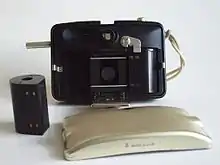 ペンティIIのフィルム室およびSLカートリッジ