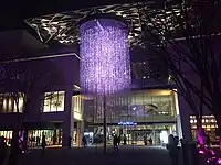 「人と木々とクリスタル花火」(チームラボ)