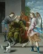 トビトの目を直すトビアBowes Museum 蔵