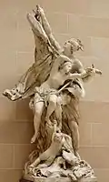 ピエール・ピュジェ作『ペルセウスとアンドロメダ』1715年。ルーヴル美術館所蔵