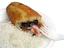 パパ・レジェーナ(ペルーでよく食されるコロッケ)