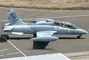 ロッキードMB-339 TバードII(画像はペルー空軍のMB-339AP、2010年)