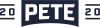 Pete for America logo (Strato Blue)
