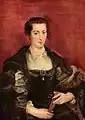 『イサベラ・ブラントの肖像』ピーテル・パウル・ルーベンス（1610年頃）