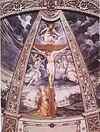 ミラノのガレニャーノ僧院(Certosa di Garegnano)の壁画