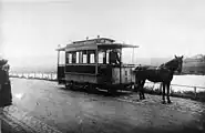 カッセル-ウルフサンガー馬車鉄道(1897年撮影)