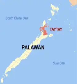 タイタイの位置