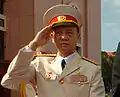 94式冬季礼服の将官。ファム·バン·トラ大将。(2006年6月5日)