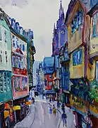 フランクフルトの旧市街 (1922)
