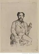 フィリップ・ビュルティドライポイント(1875)