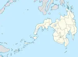 オロキエタの位置（ミンダナオ島内）