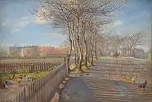 カストルプ近くの道 (1891)