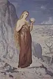 砂漠のマグダラのマリア(1869年)(クレラー・ミュラー美術館)