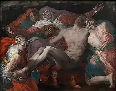『ピエタ』(1537-1540年頃)パリ、ルーヴル美術館