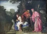 『スザンナと長老たち』1614年、ベルリン 絵画館