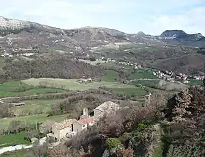 ピエトラルッビアの風景