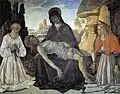 『聖ヒエロニムスと聖マグダラのマリアをともなうピエタ』1473年 ウンブリア国立絵画館収蔵