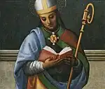「聖コンスタンティウス」ウンブリア国立絵画館所蔵