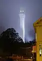 夜のピルグリム・モニュメント