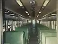 台湾向け客車（車内）