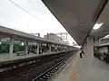 高架化前のホーム