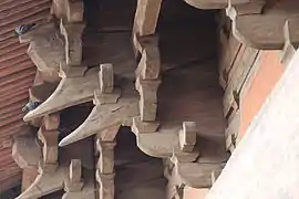 大成殿西側檐鋪作。