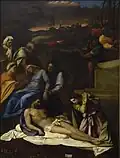 セバスティアーノ・デル・ピオンボ『キリストの哀悼』、エルミタージュ美術館 (サンクトペテルブルク)、1516年