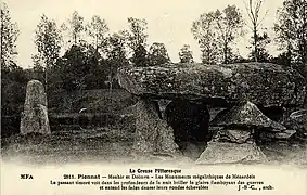Ménardeix のドルメン （1920年ころ）
