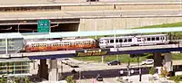 2012年に延伸開通したアレゲニー駅(Allegheny)(2014年撮影)