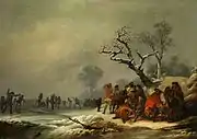冬の朝のスケート、1786-93年