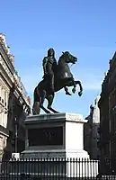 ルイ14世の記念碑 Monument à Louis XIV (1822), パリ、ヴィクトワール広場