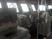 「ダナイデ」の艦橋