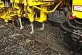 振える爪部分