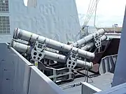 エグゾセMM40 4連装発射機