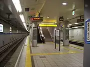 1番線ホーム（2008年）