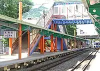 大橋駅構内