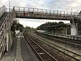 駅構内(2018年11月、跨線橋付近)