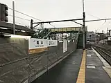 かつて存在した3番のりば（2019年2月）