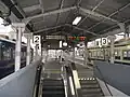 旧プラットホーム（2006年11月）