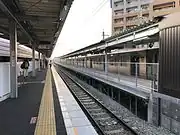ホーム(新1番ホーム設置後)