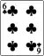 6 of clubs
