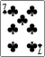 7 of clubs