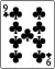 9 of clubs